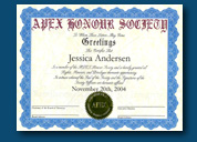 APEX Certificate